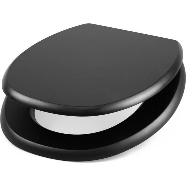 Toalettsits Standard Svart, Habo 30059