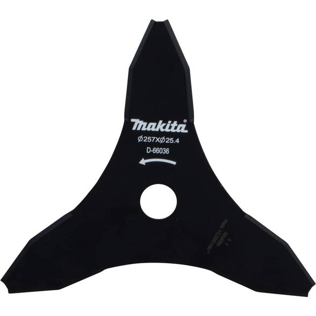 Makita Genuine D-66036 Brush Cutter Tri Blade 257mm for Makita Brush Cutter