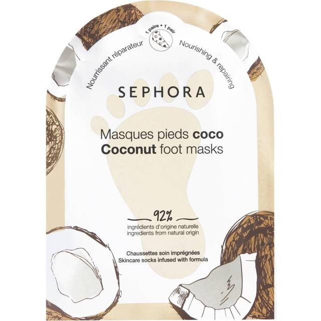 Sephora Collection Foot Masks - Skincare Socks Infused With Formula Coconut Foot Mask