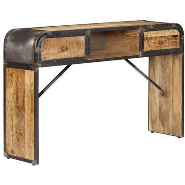 Vidaxl Sideboard 120X30X75 Cm Solid Mango Wood, Brown
