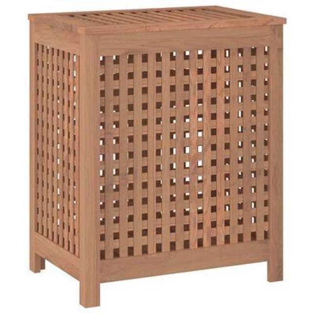 vidaXL Wash Bin 50x35x60 cm Solid Wood Teak - Brown