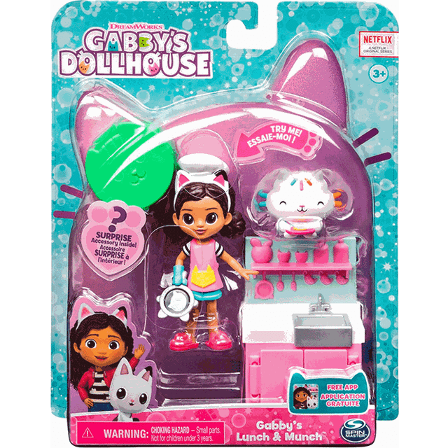 Gabby's Dollhouse Lunch & Munch Kitchen Playset
