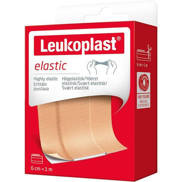 Leukoplast Elastic plåsterrulle 6 cm x 1 m