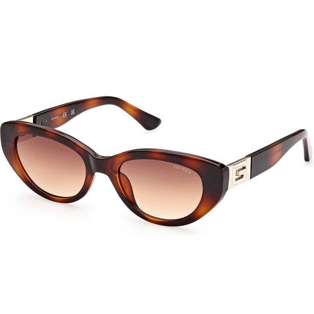 Guess Cat Eye Womens Blonde Havana Brown Gradient GU7849 - One Size