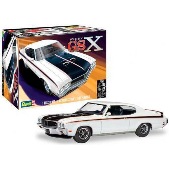 Level 4 Model Kit 1970 Buick GSX 2-in-1 Kit 1/24 Scale Model by Revell