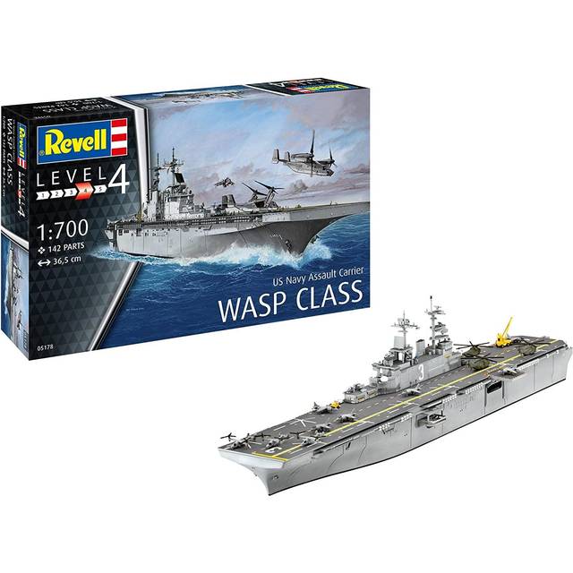 Revell Assault Carrier Uss Wasp Class