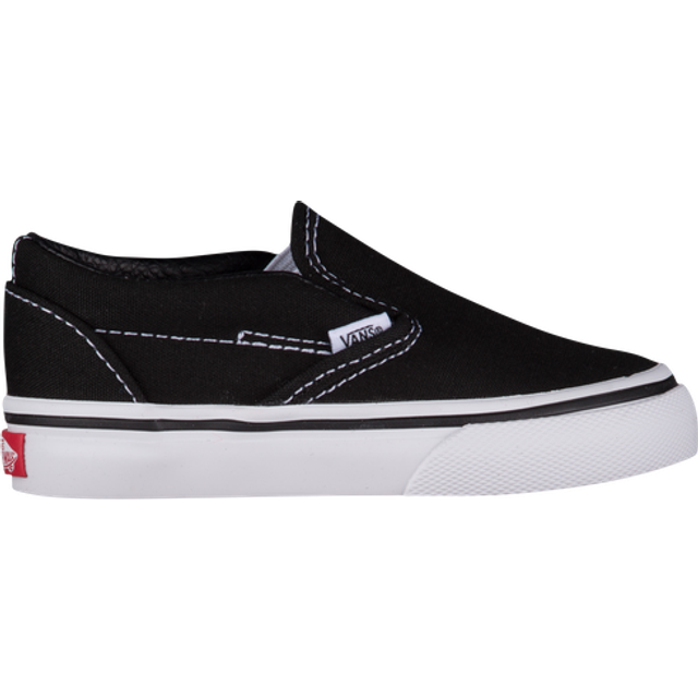 (TD) Vans Slip-on 'Black' VN000EX8BLK - 7C