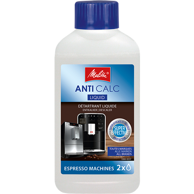Melitta Anti Calc Automatic Coffee Machine Liquid Descaler (250ml)