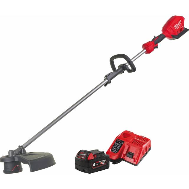 Milwaukee M18FOPHLTKIT-501 M18 FUEL Outdoor Power Head and Line Trimmer Kit and 5.0Ah Battery