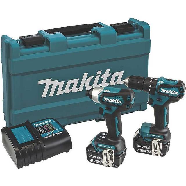 Makita DLX2221ST LXT 18V Brushless Twin Kit - Green