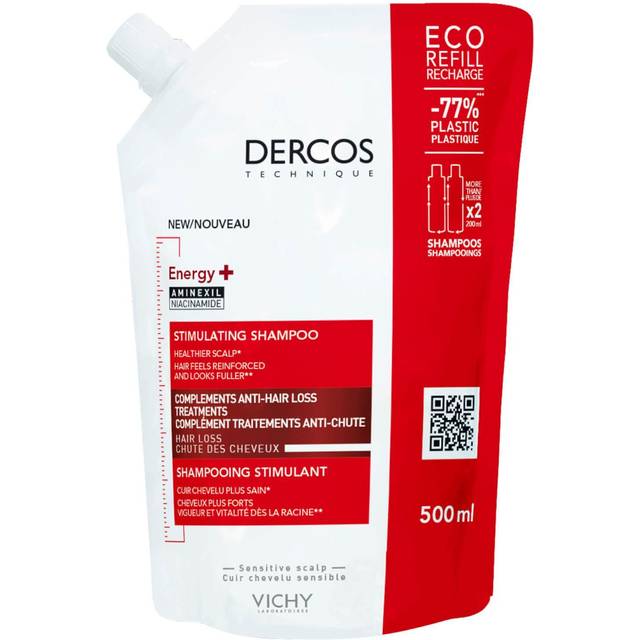 VICHY Dercos Energy+ Stimulerande schampo Refill 500 ml