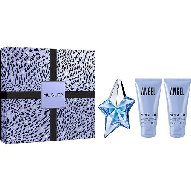 THIERRY MUGLER ANGEL 25ML EDP SPRAY + 2x 50ML BODY LOTION