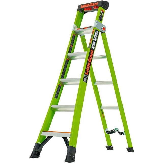 Little Giant 6 Tread King Kombo Industrial Ladder - 1830 x 620 x 180cm