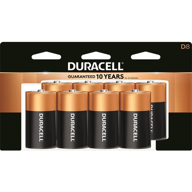 Alkaline Batteries, D, 8-Pk. -MN13R8DWZ17