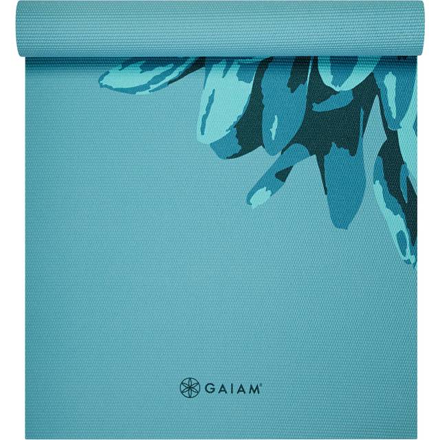 Gaiam Yoga Mat Classic Print Non Slip Exercise & Fitness Mat for All Types of Yoga  Pilates & Floor Workouts  Vibrant Flourish  4mm