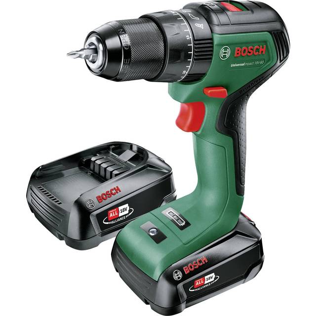 Bosch DIY Slagborrmaskin Univ Impact 18V60 2X2A Al