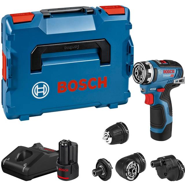 Bosch GSR 12V-35 FC Cordless Drill/Driver - 2 x 3.0Ah incl. accessories