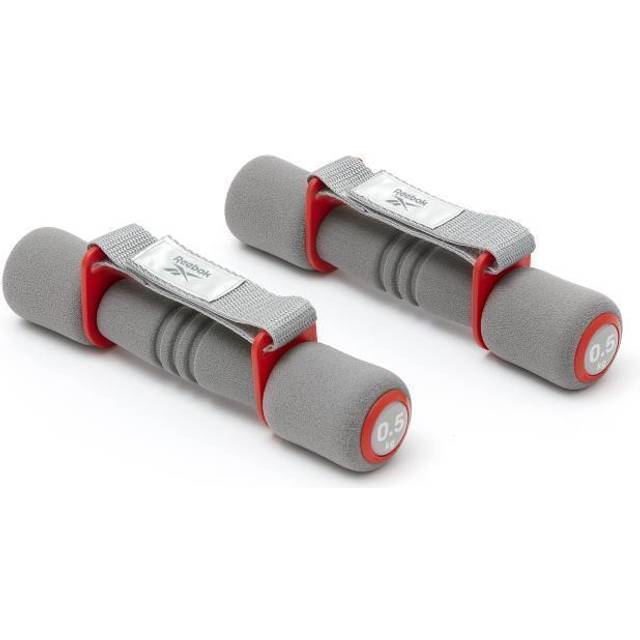 Reebok Softgrip Dumbbells - 0.5kg - Red
