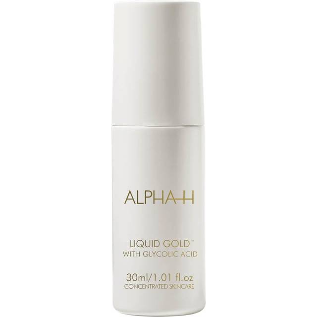 ALPHA-H – Liquid Gold – Exfolierande behandling med 5 % glykolsyra, 30 ml-Ingen färg