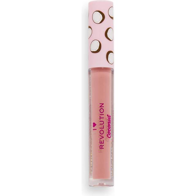 I Heart Revolution Tasty Coconut Lip Gloss Nude Coconut Meringue