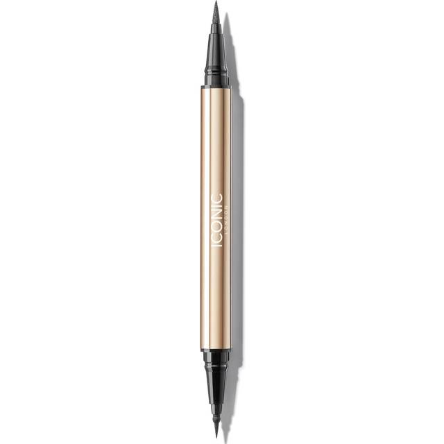 Iconic London Enrich and Elevate Eyeliner Black 2 x 0.4ml