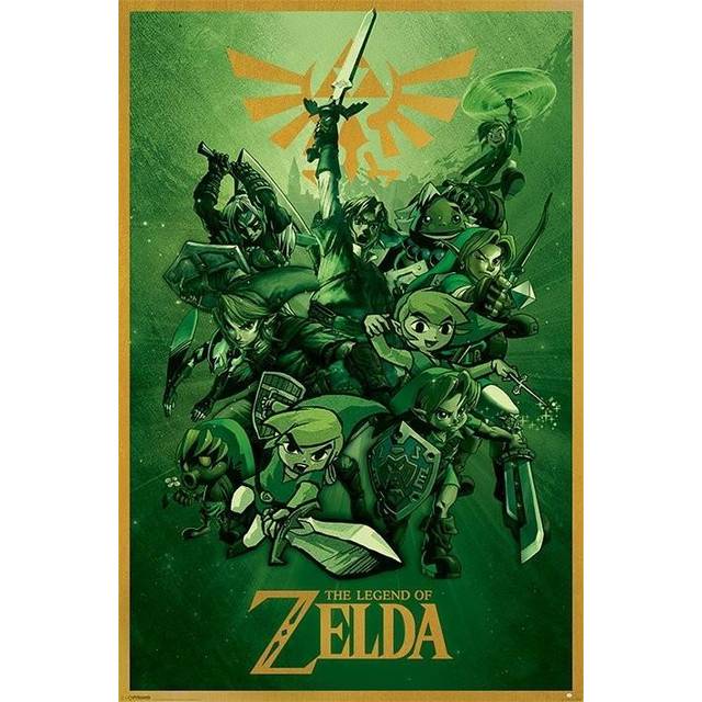 The Legend of Zelda Poster Link