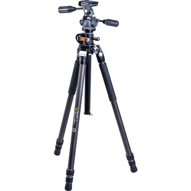 Vanguard VEO 3+ 263CP Aluminum Tripod with Ball Head and Multi-Angle Central Column System (Black)