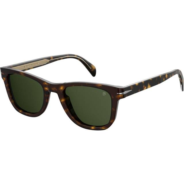 David Beckham Green Square Mens Sunglasses DB 1006/S 0086/QT 50 (Dimension: 3.0000x7.0000x1.0000 inches)
