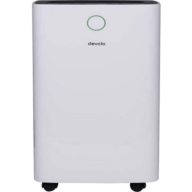 Devola 12L Compressor Dehumidifier with Wi-Fi, White - DV12LWF