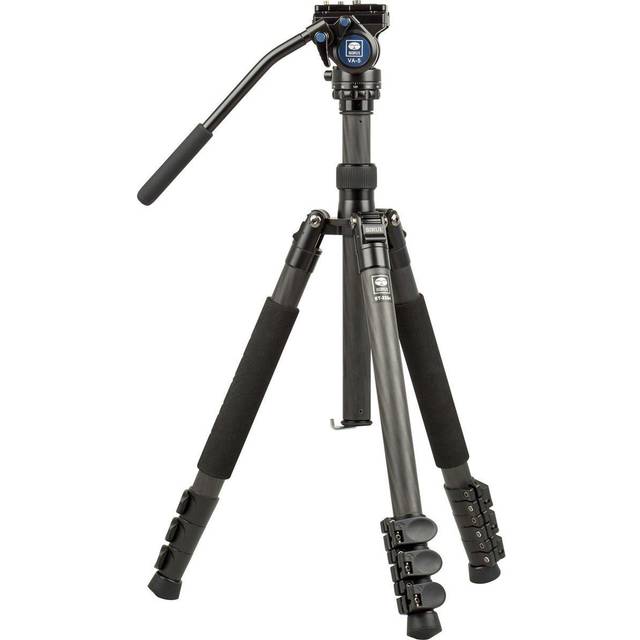 SIRUI ET-2204 Carbon Fibre Tripod with Video Head VA-5X