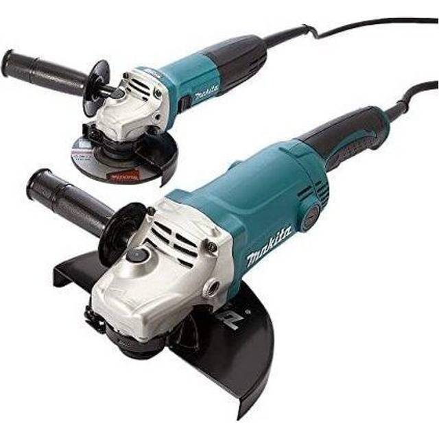 Makita DK0056Z1 230mm and 115mm Angle Grinder Twin Pack - Select Voltage - 110v