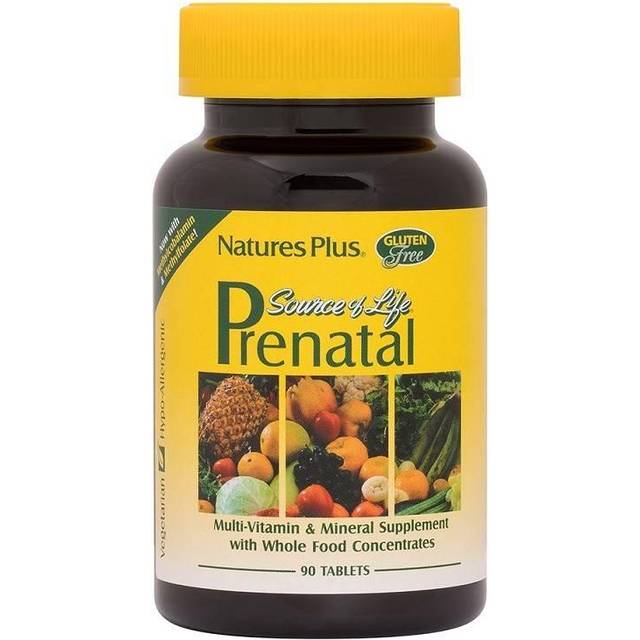 NaturesPlus  Source of Life Prenatal  90 Tablets
