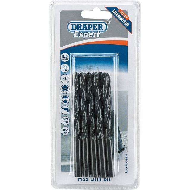 Draper Expert HSS Drill Bit 8.5mm Pack of 10