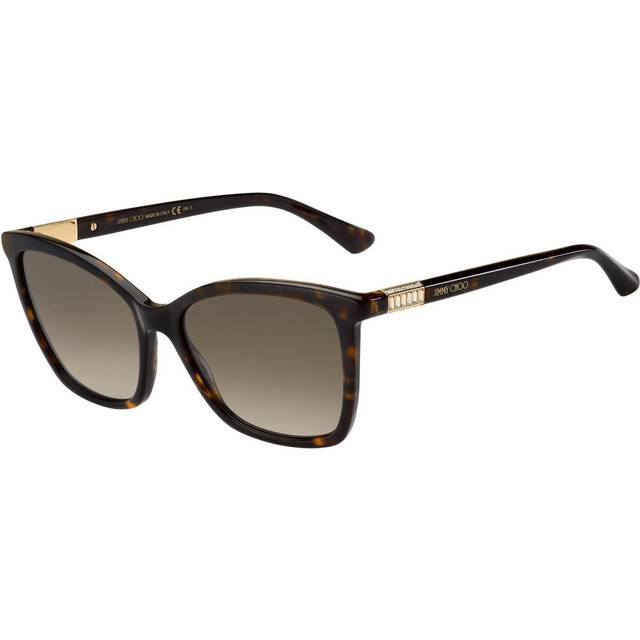 Jimmy Choo Square Womens Havana Brown Gradient ALI/S - One Size