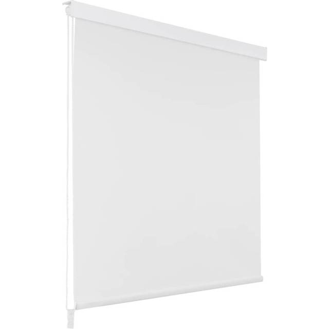 vidaXL Shower Roller Blind 80x240 cm White