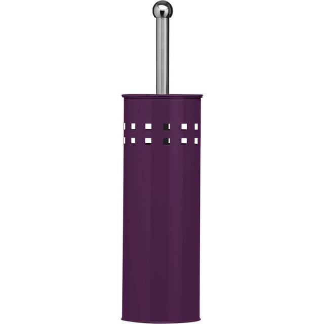 Premier Housewares Toilet Purple Square Design, Blue