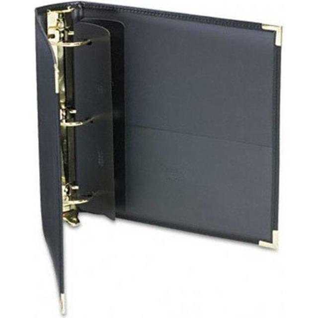 Samsill 15160 Classic Collection Ring Binder Portfolio  11 x 8 1/2  2&apos;&apos; Capacity  Black