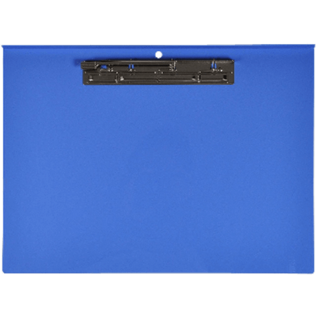 Lion Post Consumer Recycled Plastic Clipboard  11 x 17 Inches  Landscape  1 Clipboard CB290HBL  Blue