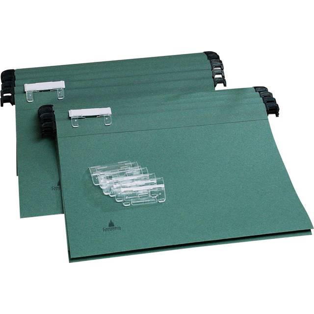 Cathedral Products FP20A4 Suspension Files 20 Pack - A4 Green