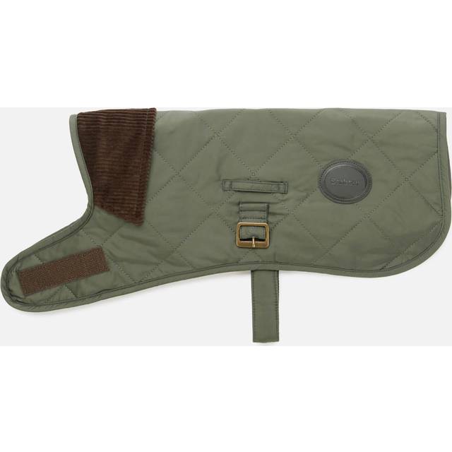 Barbour Pets Olive Quilted Dog Coat - Large - Extra Small