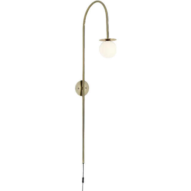 Ellos Home - Vägglampa Milo - Svart