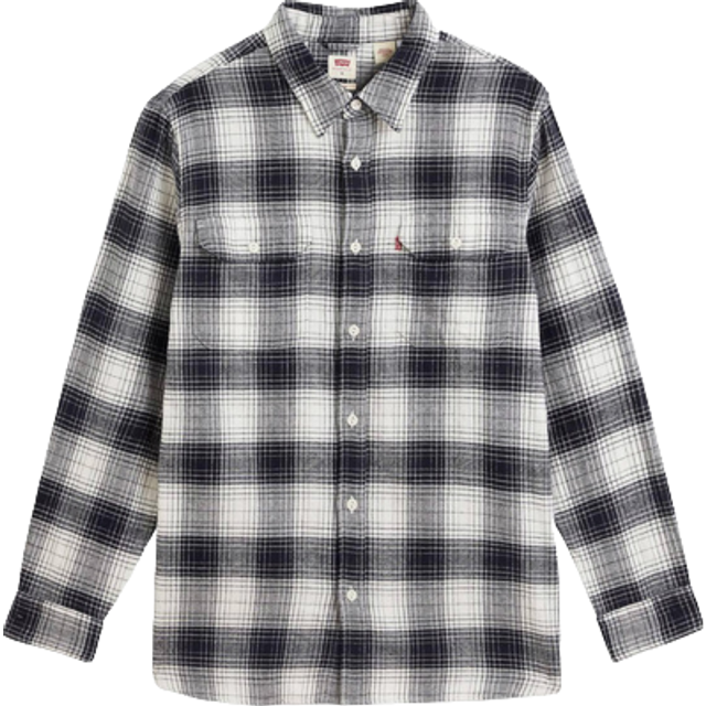 Levi's Jackson Worker skjorta för män, Tyrone black agate, S