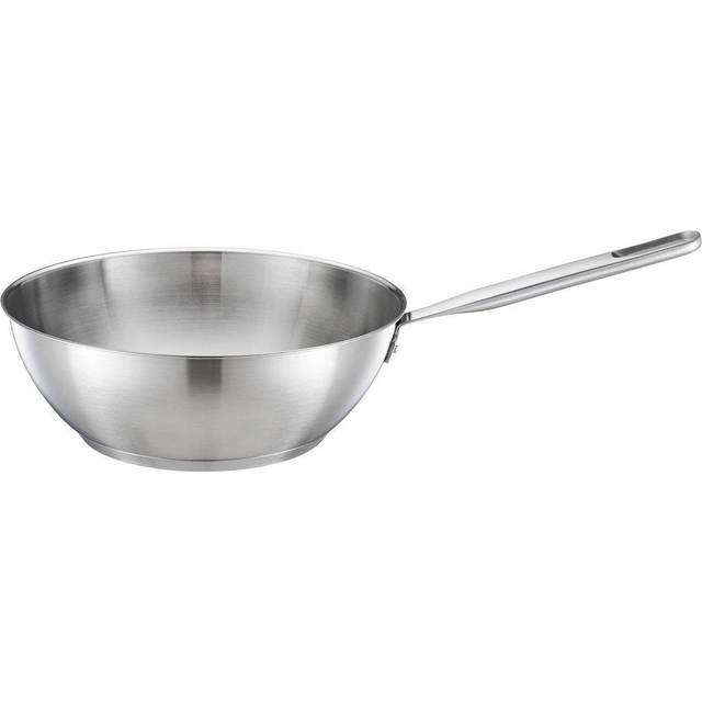 Fiskars All Steel Pure wokpanna 28 cm - Silverfärgad