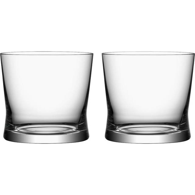 Orrefors Grace Double Old Fashioned glas 39 cl 2-pack Klar