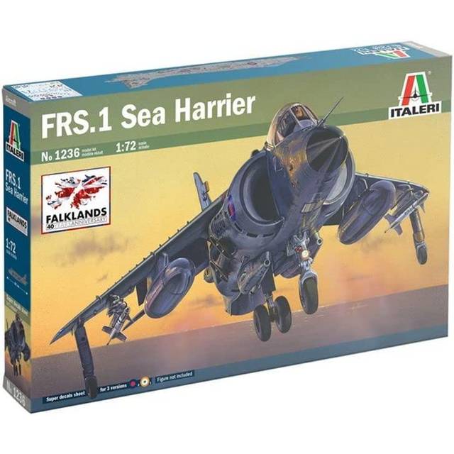 Italeri 1236 Sea Harrier FRS.1 1:72 Scale Model Kit