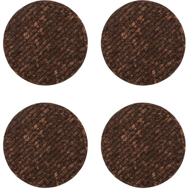 Sagaform - Dante Glasunderlägg 4-pack - Brun
