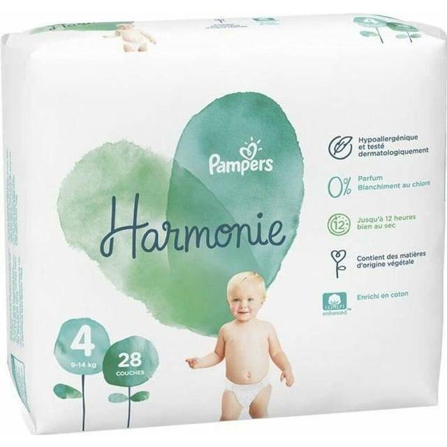 Pampers Harmoni storlek 4 (9-14 kg) - 28 lager