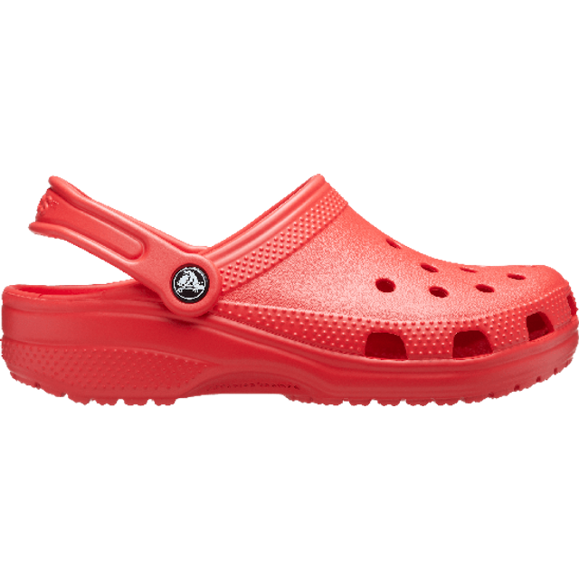 Crocs Unisex-Adult Classic Clogs (Best Sellers)  Flame  2 Men/4 Women