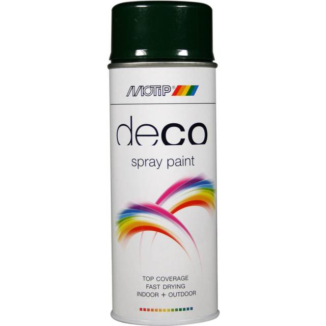PlastiKote 01633 Deco Spray Paint High Gloss RAL 6009 Fir Green 400ml