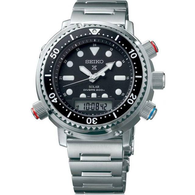 Seiko Watch Prospex PADI Arnie Hybrid Divers 40th Anniversary - Black